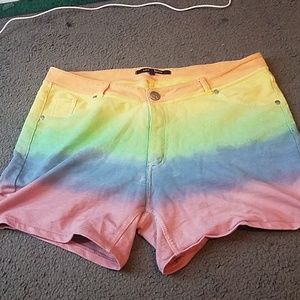 Rainbow shorts